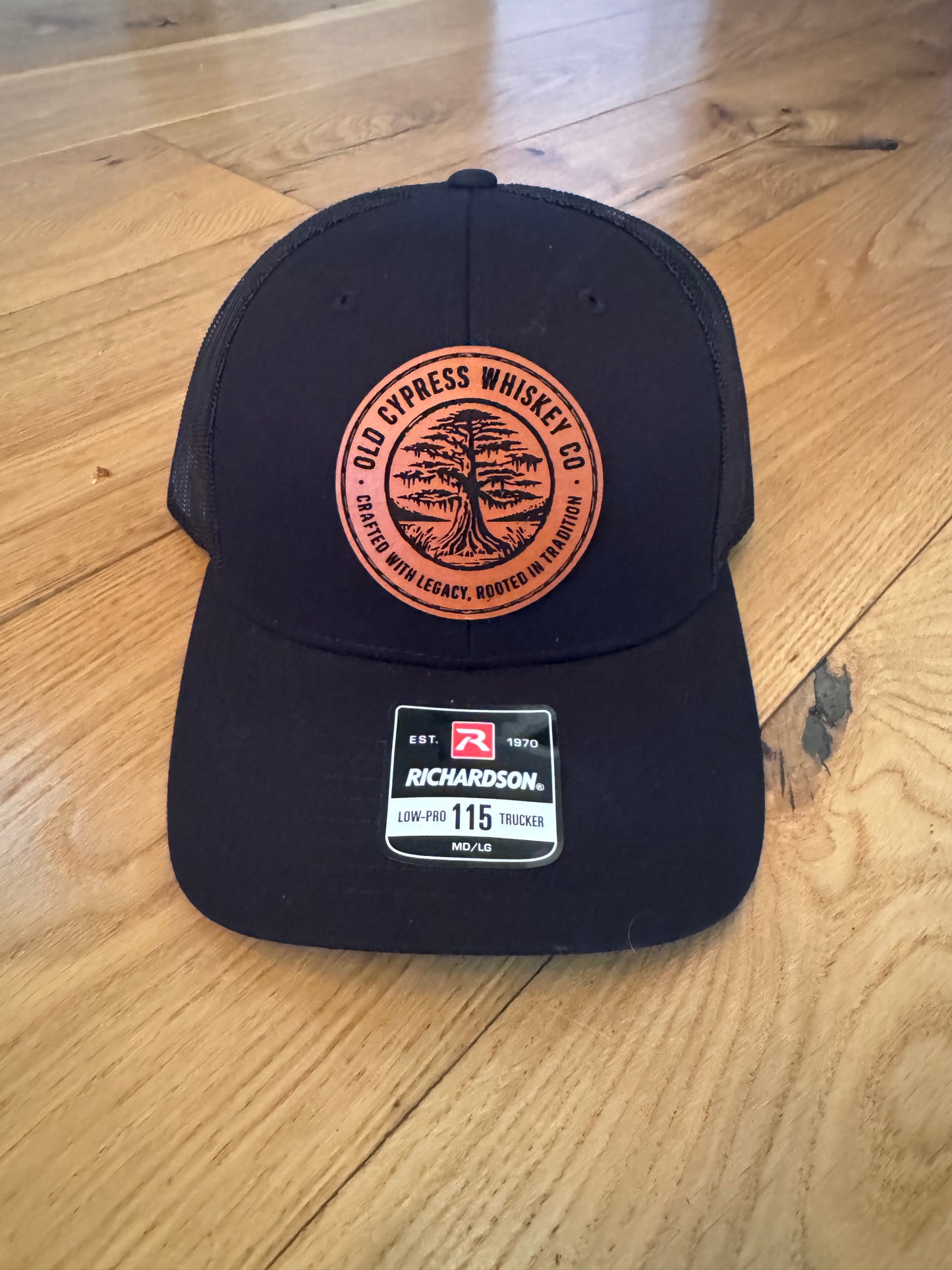 Natural Leather Trucker