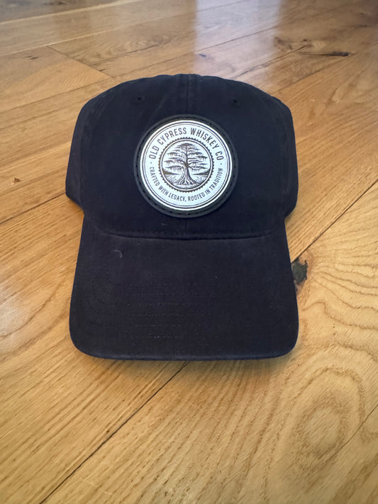 Black Leather Dad Hat